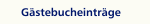 Gästebucheinträge